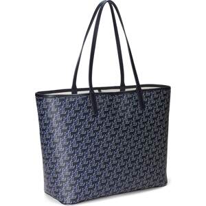 Lauren Ralph Lauren Nákupní taška 'Collins' námořnická modř / tmavě modrá / bílá