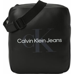 Calvin Klein Jeans Taška přes rameno kouřově šedá / černá / bílá