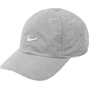 Nike Sportswear Kšiltovka šedý melír / bílá