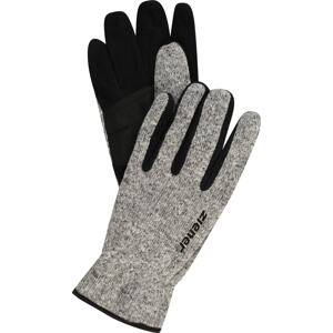 ZIENER Sportovní rukavice 'Imagio' šedý melír / černá