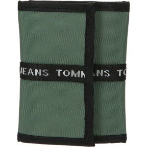 Tommy Jeans Peněženka smaragdová / černá / bílá