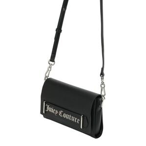 Juicy Couture Taška přes rameno 'Jasmine' černá / stříbrná