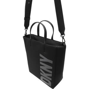 DKNY Nákupní taška 'Tilly' černá / bílá