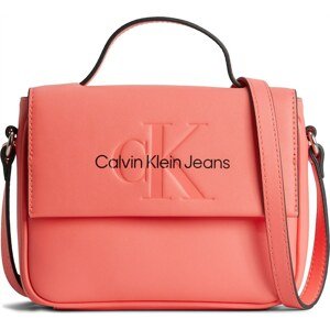 Calvin Klein Jeans Taška přes rameno červená / černá