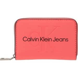 Calvin Klein Jeans Peněženka malinová / černá