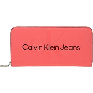Calvin Klein Jeans Peněženka světle růžová / černá
