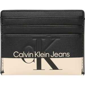 Calvin Klein Jeans Pouzdro černá / barva bílé vlny