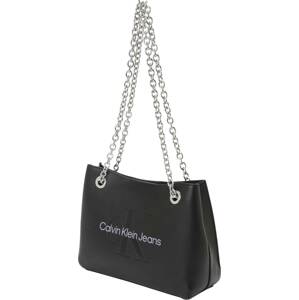 Calvin Klein Jeans Taška přes rameno světle fialová / černá