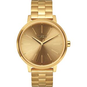 Nixon Analogové hodinky 'Kensington' zlatá