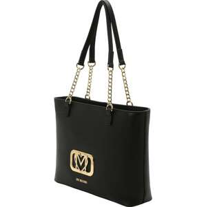 Love Moschino Nákupní taška 'GOLD RUSH' černá