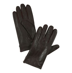 Prstové rukavice Joop! tmavě hnědá