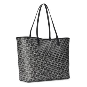 Nákupní taška 'COLLINS' Lauren Ralph Lauren černá / bílá