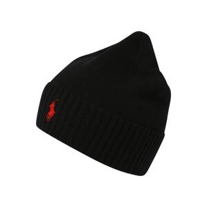 Čepice Polo Ralph Lauren červená / černá