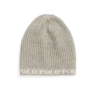 Čepice Polo Ralph Lauren šedá / bílá