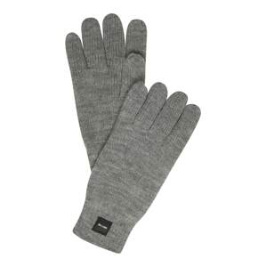 Prstové rukavice Only & Sons šedý melír