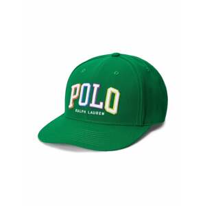 Kšiltovka 'BILL' Polo Ralph Lauren zelená / mix barev / bílá