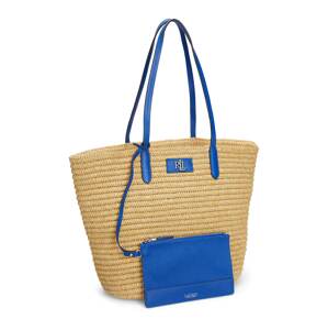 Nákupní taška 'BRIE' Lauren Ralph Lauren béžová / královská modrá
