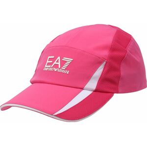 Čepice EA7 Emporio Armani pink / světle růžová / bílá