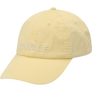 Čepice ECOALF pastelově žlutá / bílá