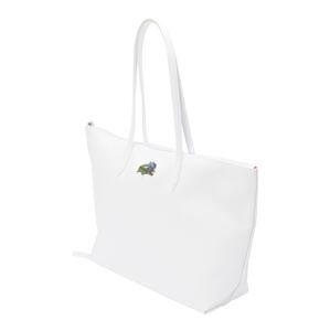 Nákupní taška Lacoste modrá / zelená / červená / bílá