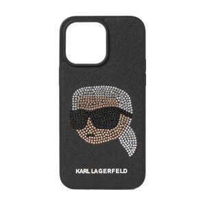 Pouzdro na smartphone Karl Lagerfeld měděná / černá / stříbrná