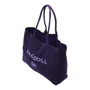 Nákupní taška Ragdoll LA šeříková / tmavě fialová / černá