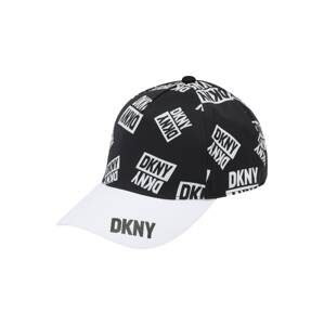 Klobouk DKNY černá / offwhite