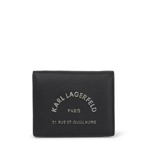Peněženka Karl Lagerfeld černá / stříbrná