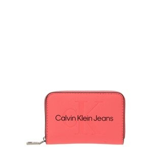 Peněženka Calvin Klein Jeans malinová / černá