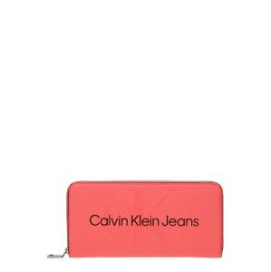 Peněženka Calvin Klein Jeans světle růžová / černá