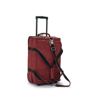 Cestovní taška 'TEAGAN US' Kipling tmavě červená / černá