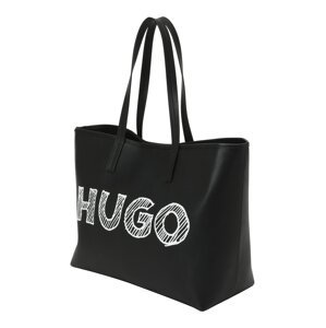 Nákupní taška 'Chris' HUGO černá / bílá