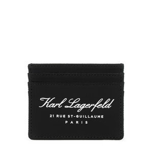Peněženka 'Hotel Karl' Karl Lagerfeld černá / bílá