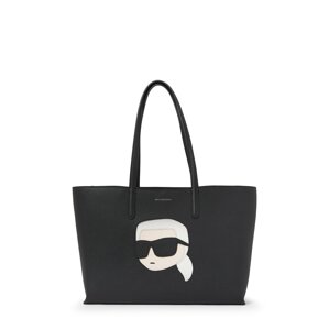 Nákupní taška Karl Lagerfeld tělová / černá / bílá