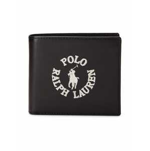 Peněženka Polo Ralph Lauren černá / bílá