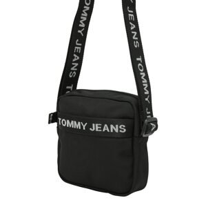 Taška přes rameno Tommy Jeans černá / bílá