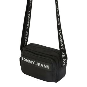 Taška přes rameno 'Essentials' Tommy Jeans černá / bílá