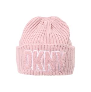Čepice DKNY světle růžová / bílá