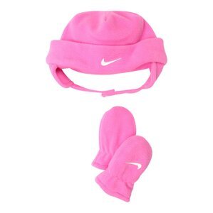 Čepice 'Swoosh' Nike Sportswear pink / bílá