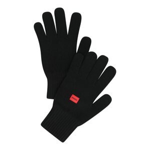 Prstové rukavice 'Waff' HUGO červená / černá