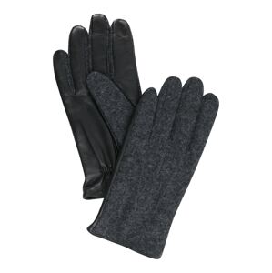 Prstové rukavice NN07 antracitová / černá
