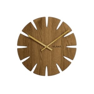 Nástěnné hodiny dřevěné VLAHA VCT1016 + Dárek zdarma