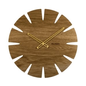 Nástěnné hodiny dřevěné VLAHA GRAND VCT1030 + Dárek zdarma