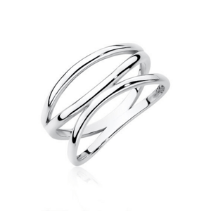 OLIVIE Stříbrný prsten se třemi liniemi 2194 Velikost prstenů: 5 (EU: 49-50) Ag 925; ≤3,3 g.