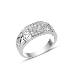 OLIVIE Pánský stříbrný prsten 3723 Velikost prstenů: 10 (EU: 62-64) Ag 925; ≤>5 g.