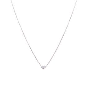 OLIVIE Stříbrný náhrdelník SRDÍČKO 4687 Ag 925; ≤1,7 g.