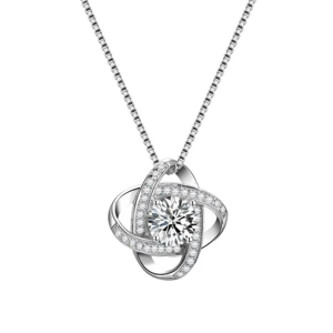 OLIVIE Stříbrný náhrdelník UZEL 8040 Ag 925; ≤4,7 g.