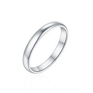 OLIVIE Snubní stříbrný prsten SPŘÍZNĚNÍ 8585 Velikost prstenů: 11 (EU: 65-67), Pohlaví: Pánské Ag 925; ≤2,0 g.