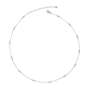 OLIVIE Stříbrný náhrdelník s kuličkami 8885 Ag 925; ≤3,6 g.