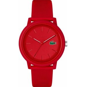 LACOSTE Analogové hodinky zelená / červená